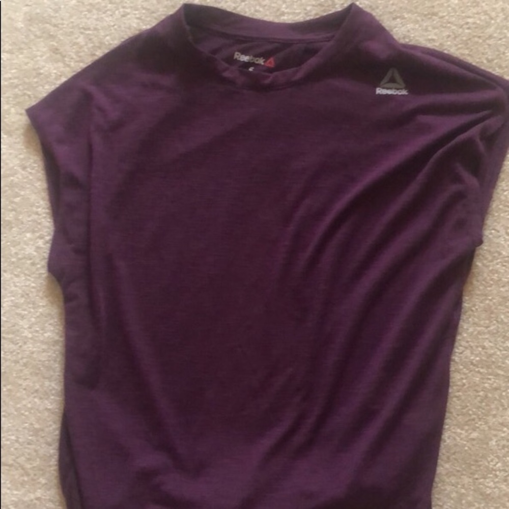 Reebok open back/tie back top